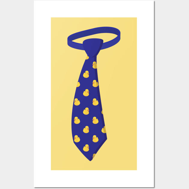 Ducky Tie Wall Art by ShayliKipnis